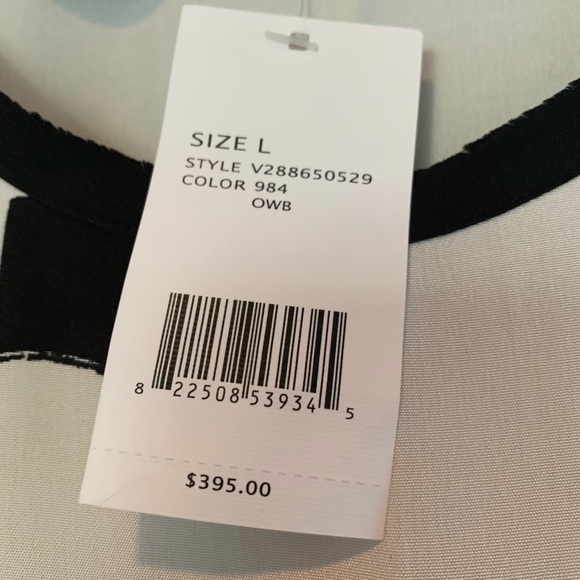 NWT Vince. Black and White Dress - Picture 2 of 5